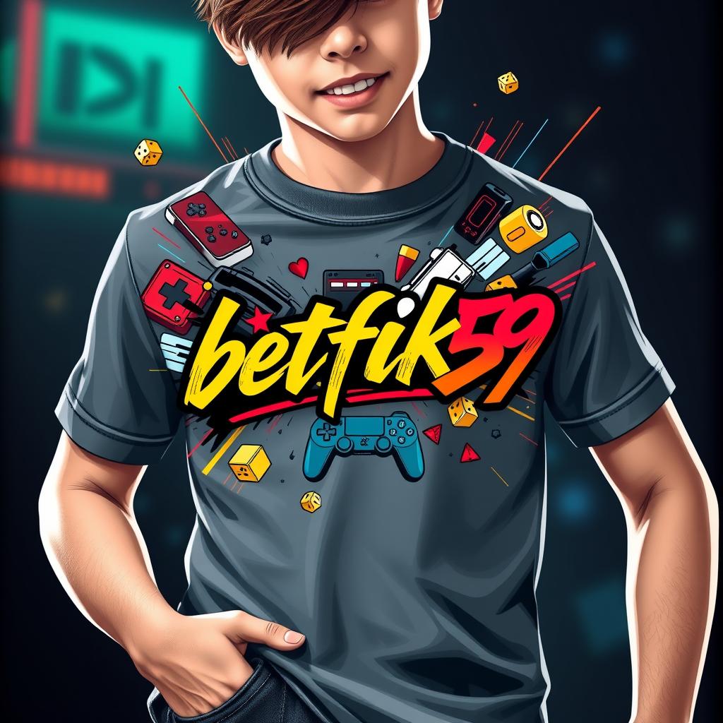 betflik59 Gaming Culture Kids T-Shirt