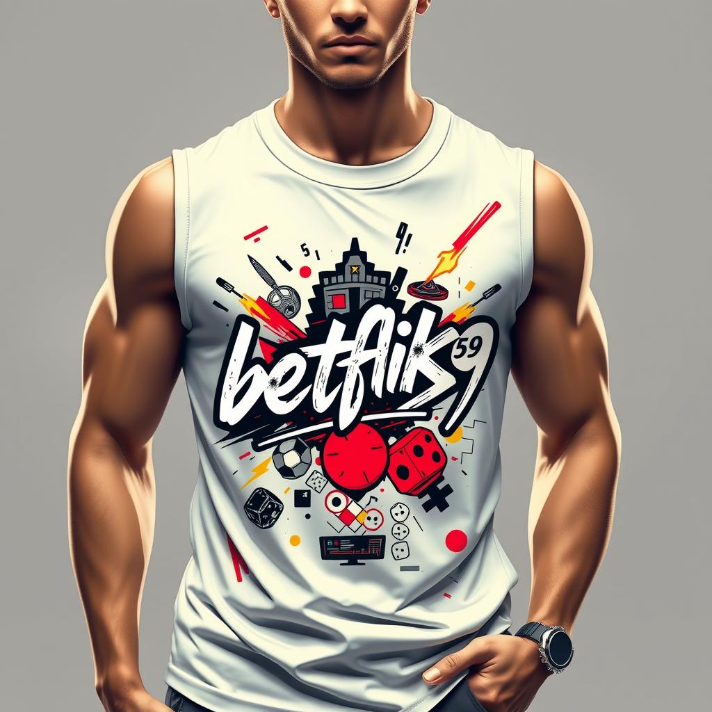 Gaming-Inspired Premium Muscle Tank Top