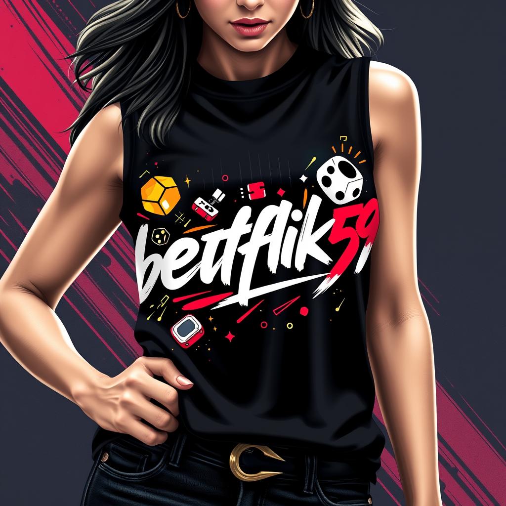 Women's Premium Muscle Tank - Gaming Edition 'betflik59'