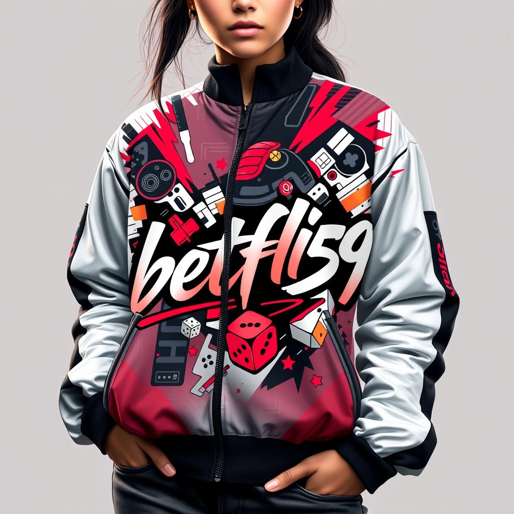 Womens Premium Lightweight Gaming Jacket by betflik59