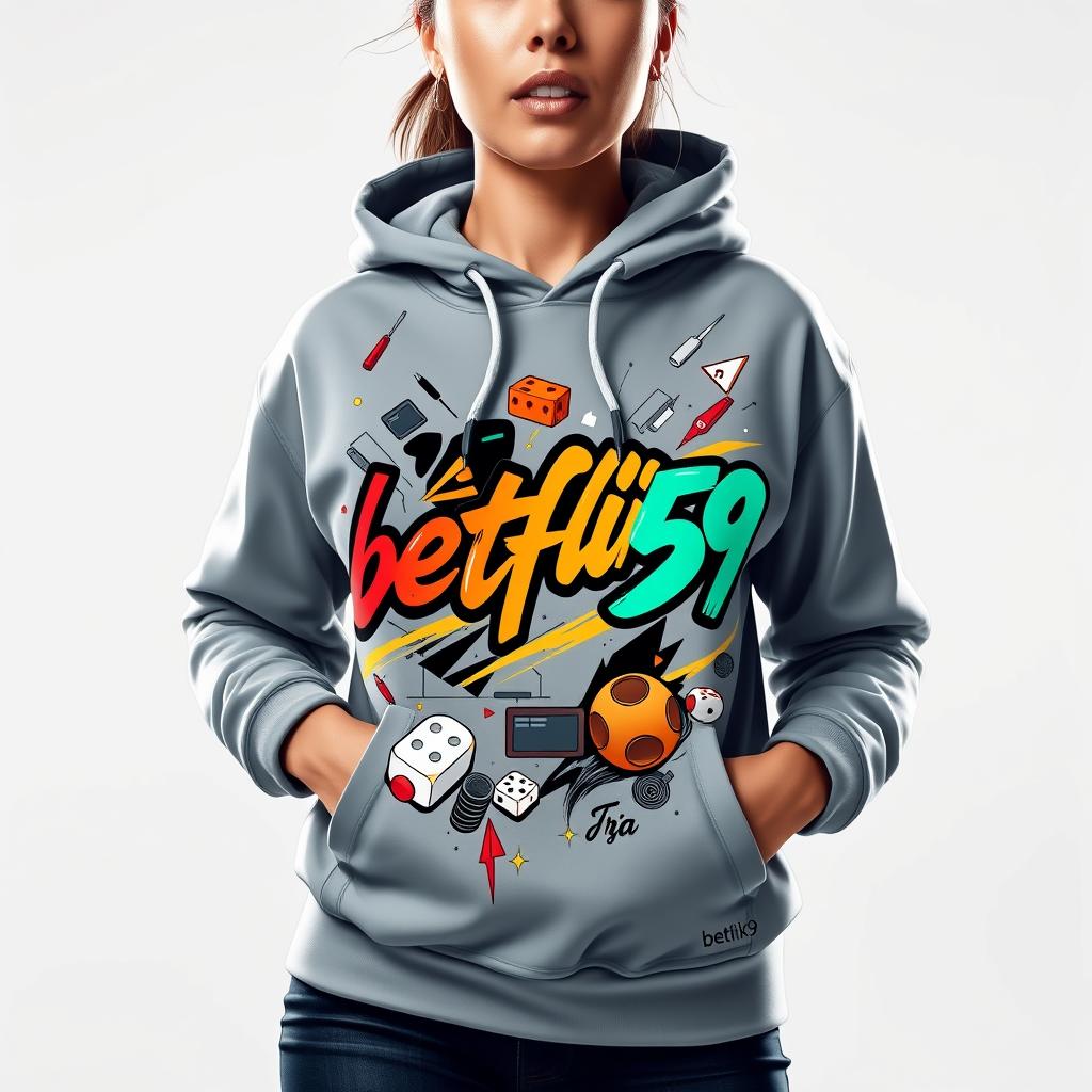 Women's Premium Gaming Hoodie 'Betflik59'