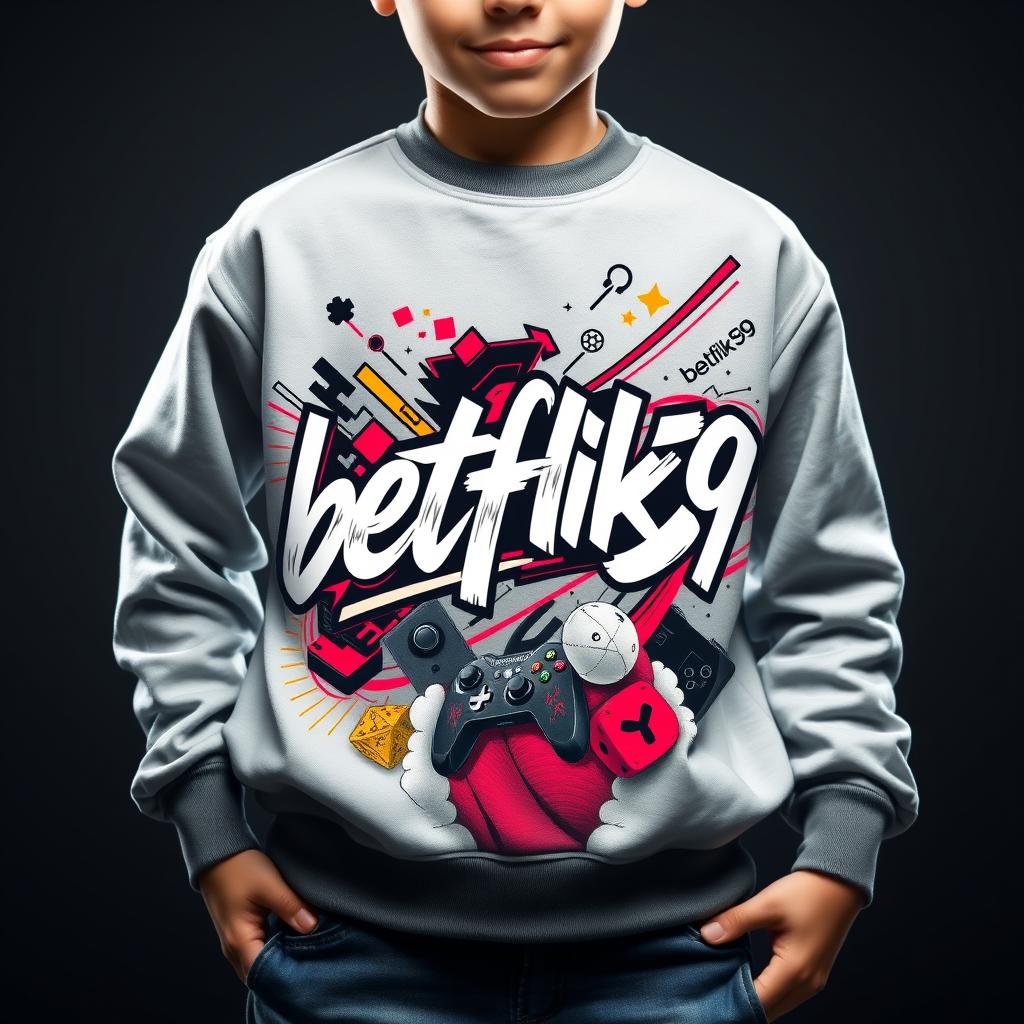 betflik59 Kids Premium Gaming Sweatshirt