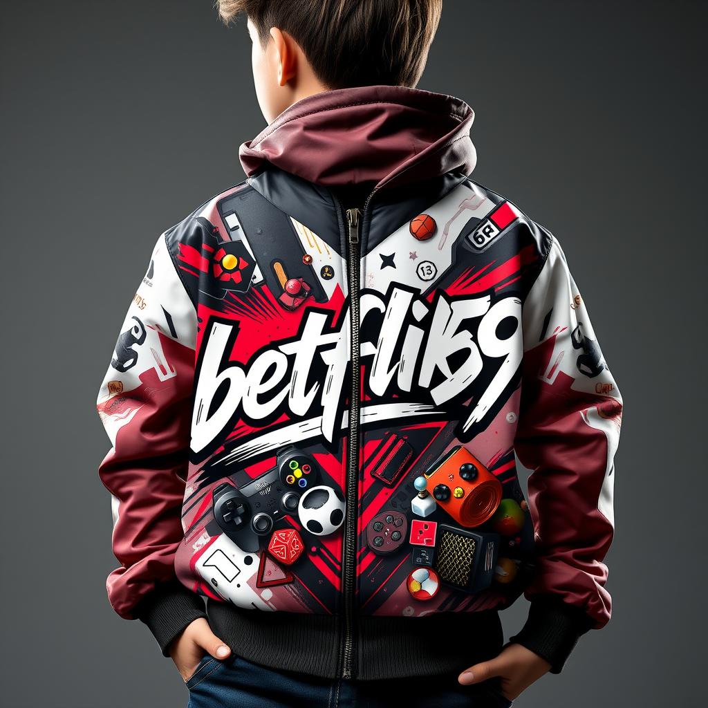 betflik59 Kids Premium Gaming Jacket