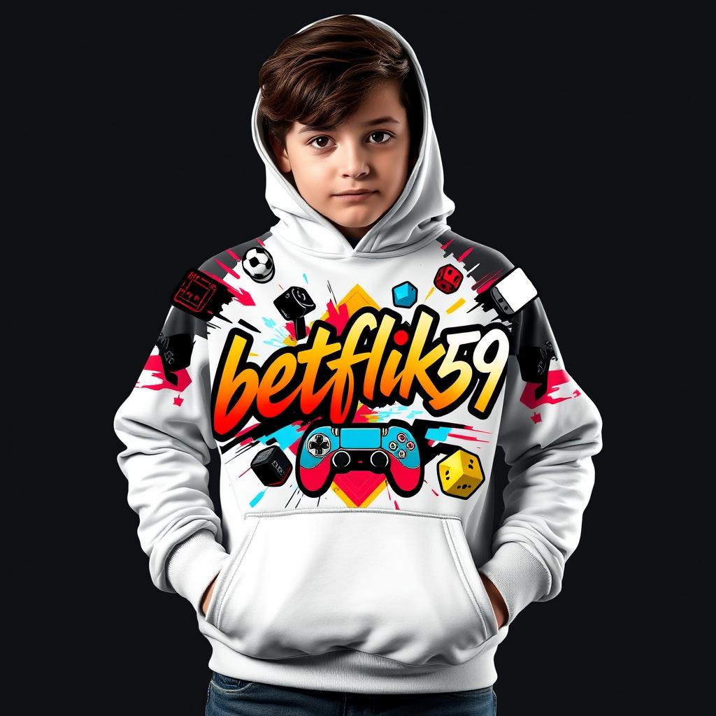 Kids Premium Athletic Hoodie - Gaming Edition