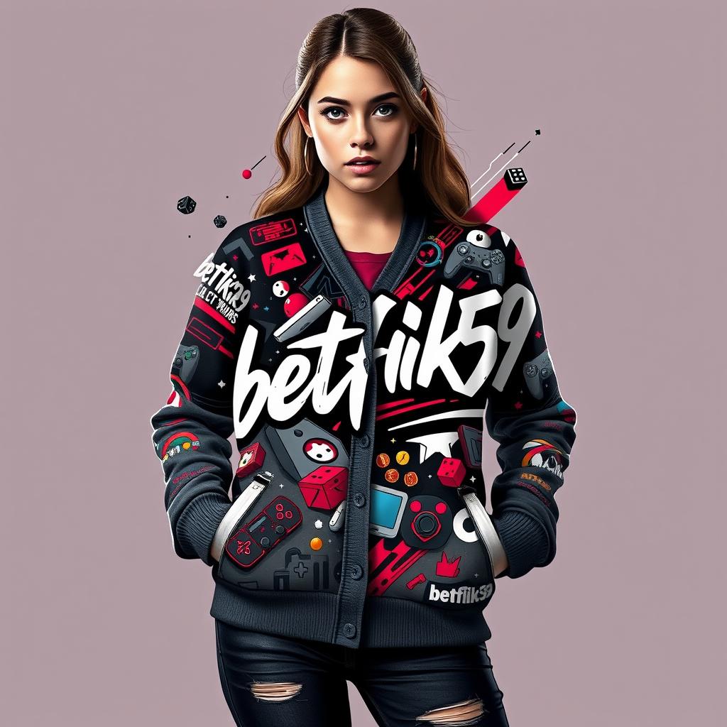 Women's Premium Gaming Culture Cardigan